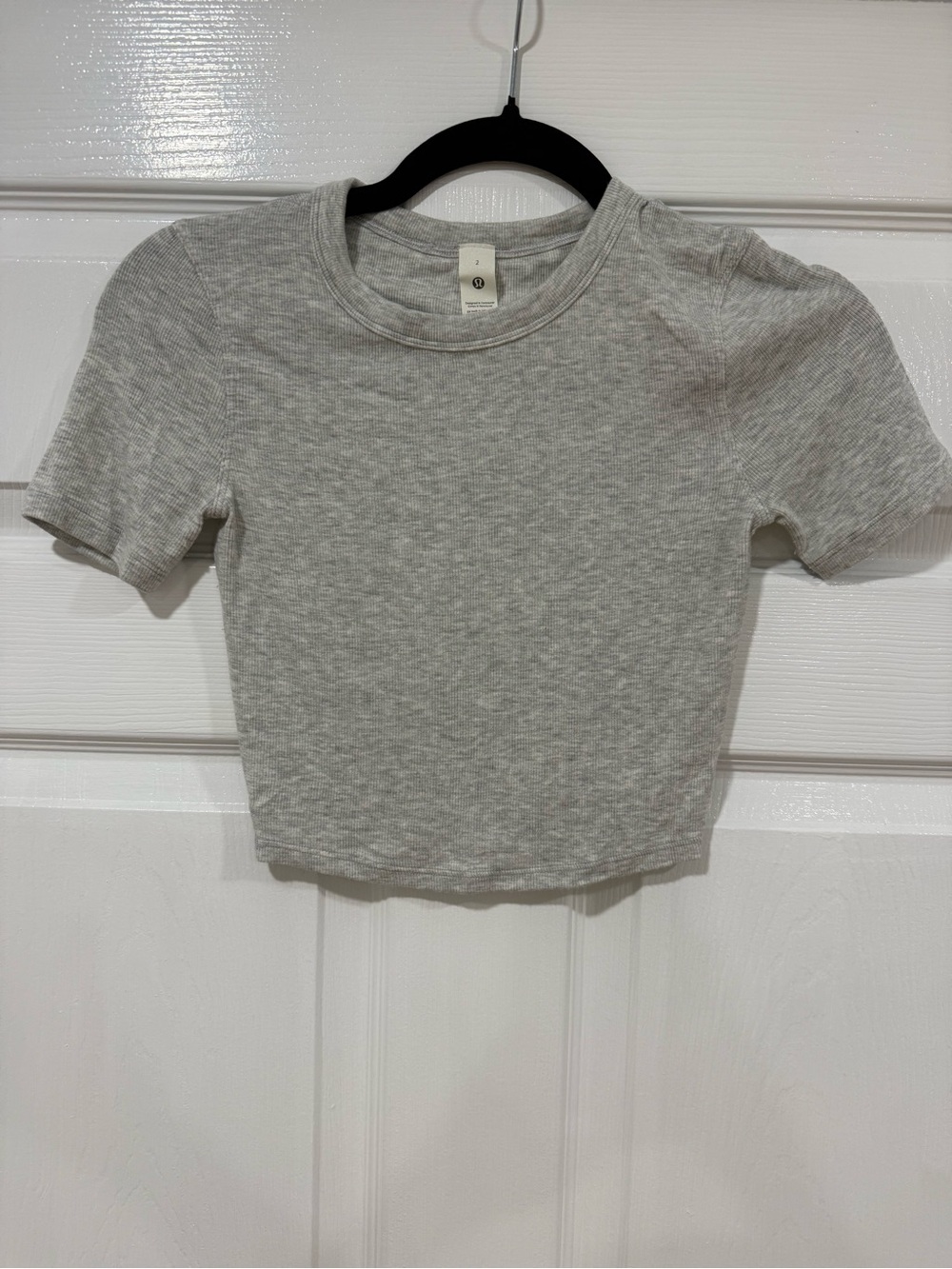 Lululemon Hold Tight Crop Short Sleeve